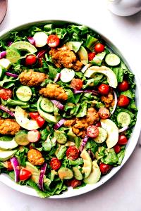 1 salad (294 g) Crispy Chicken Salad