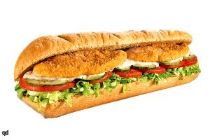 1 sandwich 12 Oven Roasted Chicken