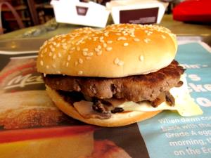 1 sandwich (276 g) Steakhouse Sirloin Third Pound Burger