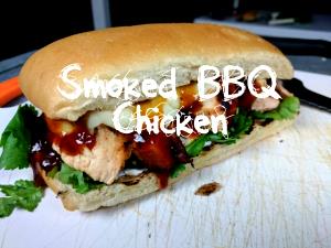 1 sandwich (363 g) BBQ Smoked Chicken Sandwich