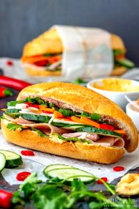 1 sandwich (402 g) Vietnamese Banh Mi