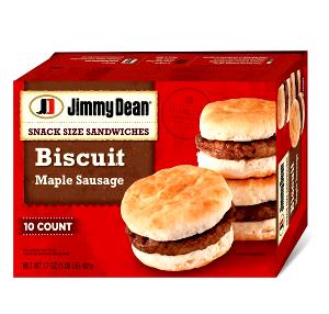 1 sandwich (48 g) Mini Sausage Biscuit