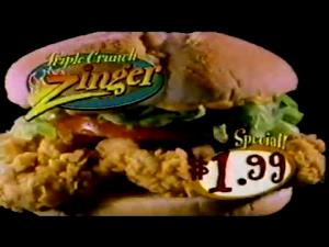 1 Sandwich Chicken Sandwich, Triple Crunch