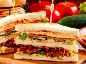 1 sandwich Clubhouse Sandwich (Regular)