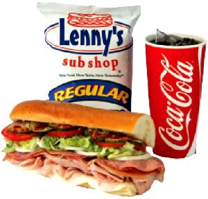 1 sandwich Lenny