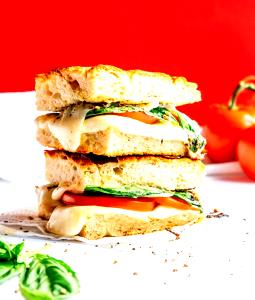 1 sandwich Tomato Caprese Panini