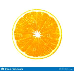 1 Section Or Slice Orange