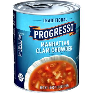 1 serving (12 oz) Manhattan Clam Chowder