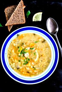 1 serving (16.2 oz) Lentil and Turnip Soup (1500)