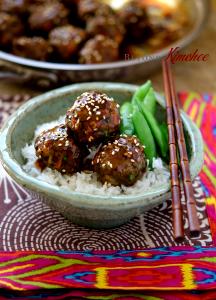 1 serving (17 oz) Hawaiian Meatballs (1500)