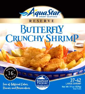 1 serving (18.01 oz) Butterfly Crispy Shrimp (6 Piece)