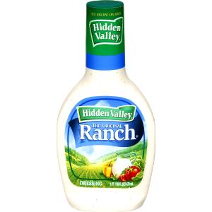 1 serving (2.5 oz) Ranch Dressing