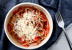 1 serving (283 g) Spaghetti Marinara (Seniors)