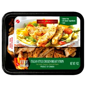 1 serving (3 oz) Italian Style Chicken Strips