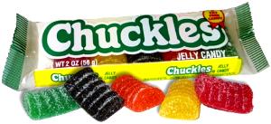 1 serving (38 g) Chuckles Jelly Candy