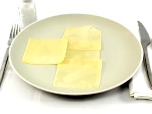 1 serving (43 g) Swiss Cheese