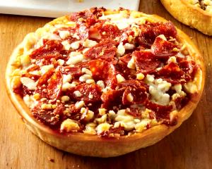 1 Serving 5 Deep Dish Pepperoni Pizza