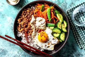 1 serving (565 g) Pork Bibimbap