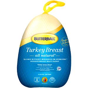 1 serving (809.8 g) 55 Plus Butterball Turkey & Dressing