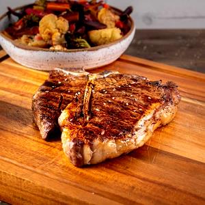 1 Serving Beef T-Bone Steaks, 22 Oz