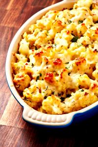 1 serving Cauliflower Au Gratin