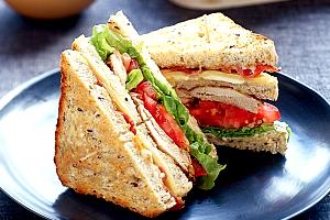 1 Serving Chicken Club Sandwich