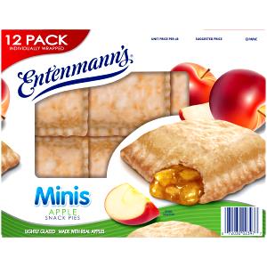 1 Serving Club Pack Apple Snack Pies Individually Wrapped 10 Count