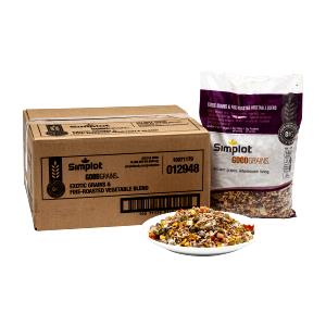 1 Serving Fire Roasted Exotic Grains And Vegetables