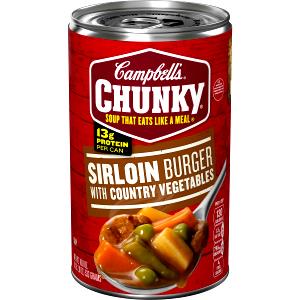 1 Serving Hearty Sirloin Burger Soup