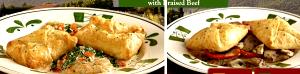 1 serving Herb Cheese Soffatelli with Braised Beef