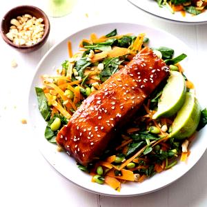 1 serving Hoisin Glazed Salmon