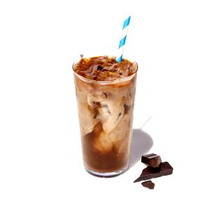 1 Serving Mocha With Flavor, Cold - Whole Milk - 16 Oz.