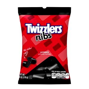 1 Serving Nibs - Black Licorice Bits Candy