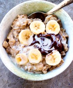 1 Serving Oatmeal W/ Banana