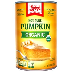 1 Serving Organic Pumpkin