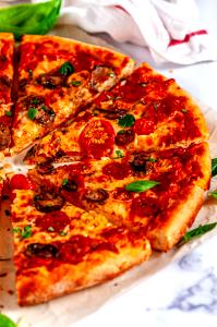 1 Serving Pepperoni Mushroom Pizza