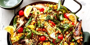 1 serving Roasted Vegetable Paella