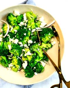 1 Serving Side Dish: Steamed Broccoli