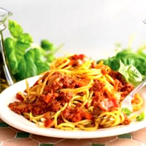 1 serving Spaghetti Bolognese
