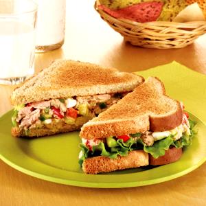 1 Serving Spicy Tuna Sandwich