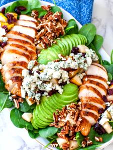 1 Serving Spinach Chicken Salad - Special Request No Dressing