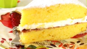 1 Serving Sponge Cake, Yellow