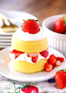 1 Serving Strawberry Shortcake Dessert