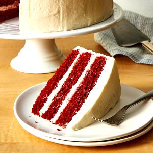 1 slice (117 g) Red Velvet Cake