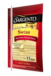 1 slice (20 g) Sliced Swiss Cheese