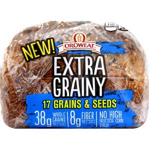1 slice (38 g) Hearty & Delicious 12 Grain Bread