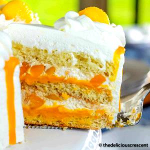 1 Slice Mango 3 Layer Cake
