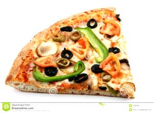 1 Slice Vegetarian Pizza