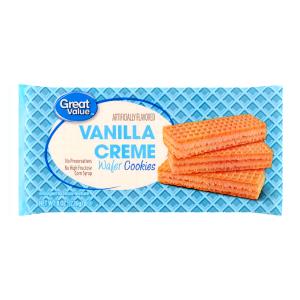 1 Small (2-1/2 X 3/4 X 1/4) Sugar Wafers (with Creme Filling)