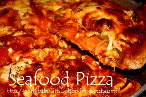1 Small (8 Dia) Pizza with Seafood